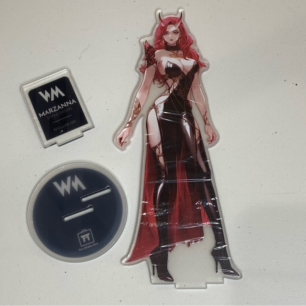 WM Marzanna Divine Sisters Anime Acrylic Stand The Otaku Box 7.5”